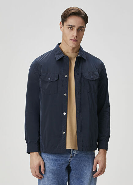 Lacivert Dış Gömlek