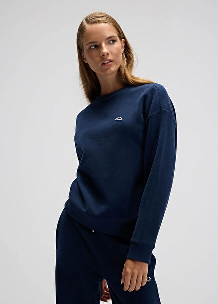 Lacivert Kadın Sweatshirt EF540-NV