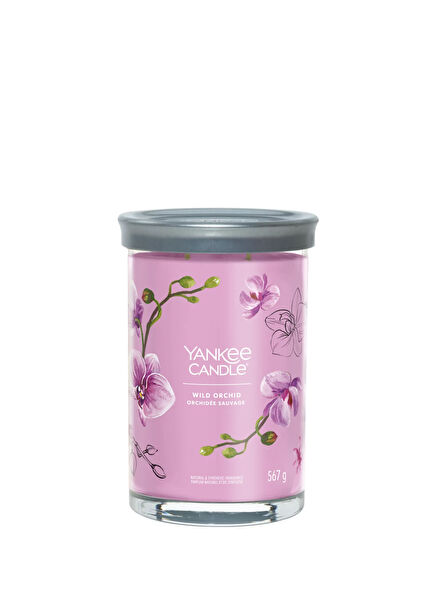 Wild Orchid Purple Large Candle