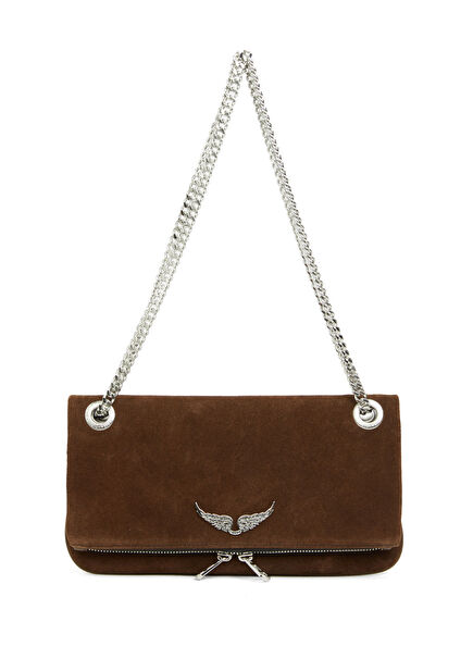 Rock II Kahverengi Kadın Süet Çanta