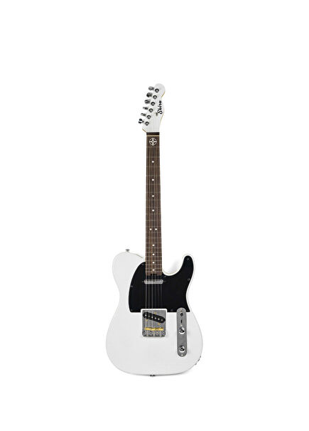 Shira Classic T White Dirt Elektro Gitar