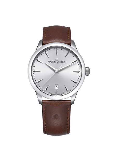 ML-751007SS001130-3 Brown Leather Unisex Wristwatch