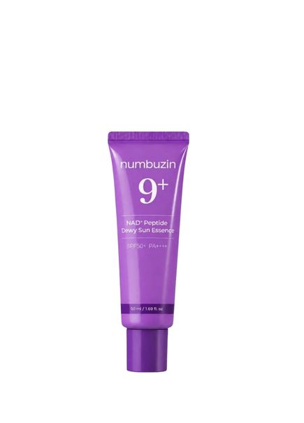 No.9 NAD+ Peptides Dewy Sun Essence Sunscreen 50 ml