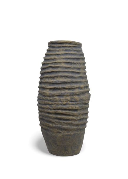 Orla No:2 Kahverengi Alçı Vazo 60 cm