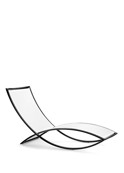 Ego Paris White Fishnet Sun Lounger