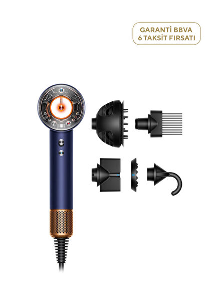 Supersonic Nural™ Hair Dryer (Prussian blue/Shiny copper)