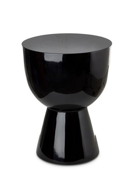 Tip Tap Black Pouf