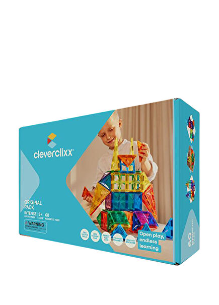 Original Intense Starter Set Magnetic Blocks 60 Pieces 3+ Years Building Toy