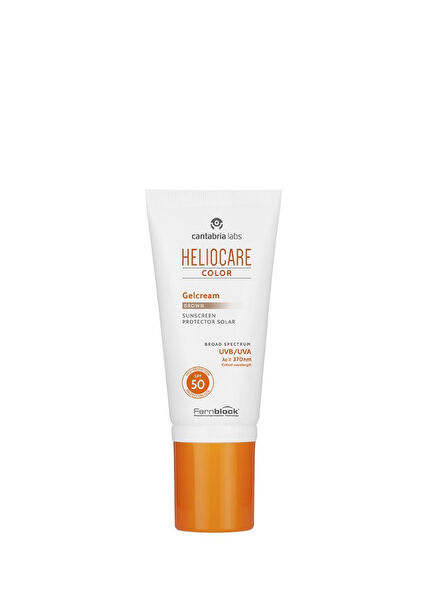 Bronzer SPF50 Oil-Free Gel Cream Dark Skin Sunscreen 50 ml