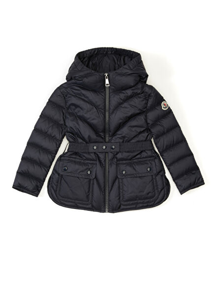 Navy Blue Girls Parka