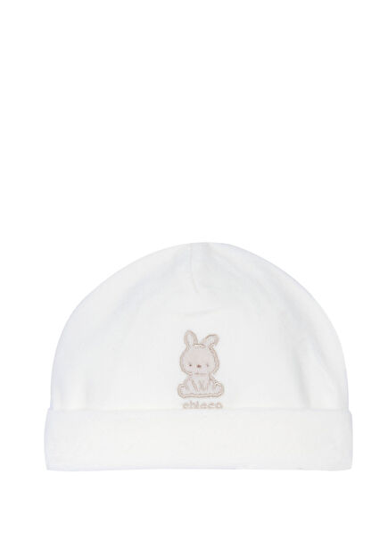 Cream Unisex Kids Beanie