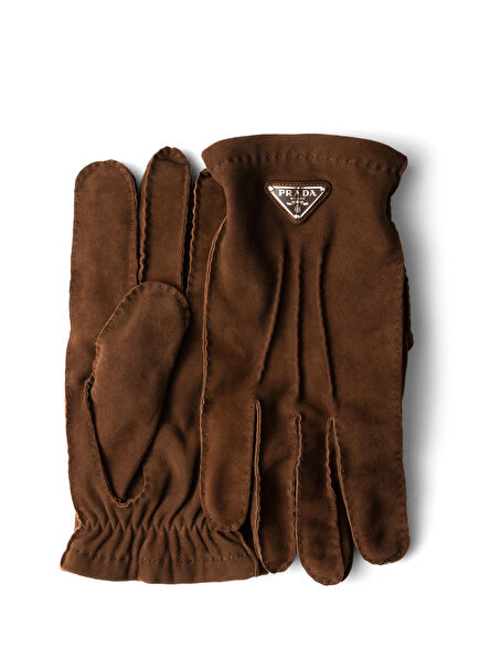 Kahverengi Süet Erkek Eldiven