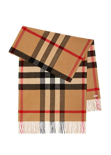 Ovs Hmga Bej Kaşmir Unisex Atkı