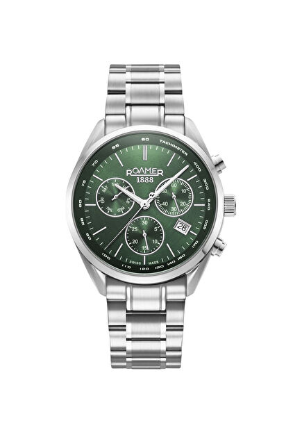 993819-41-75-20 Grey Steel Men's Watch