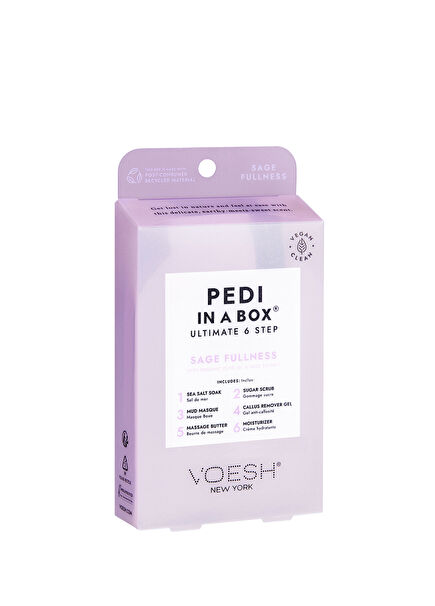 New York Pedi In A Box Ultimate Adaçayı 6 Adımlı Pedikür Seti