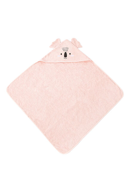 Cutie Pembe Pamuklu Bebek Havlu 75 x 75 cm