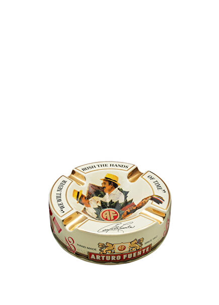 Journey El Yapımı Bej Seramik Puro Küllüğü