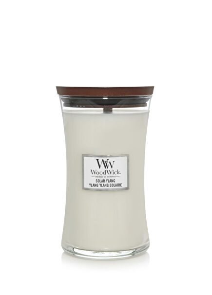 Solar Ylang Büyük Beyaz Mum 609 gr