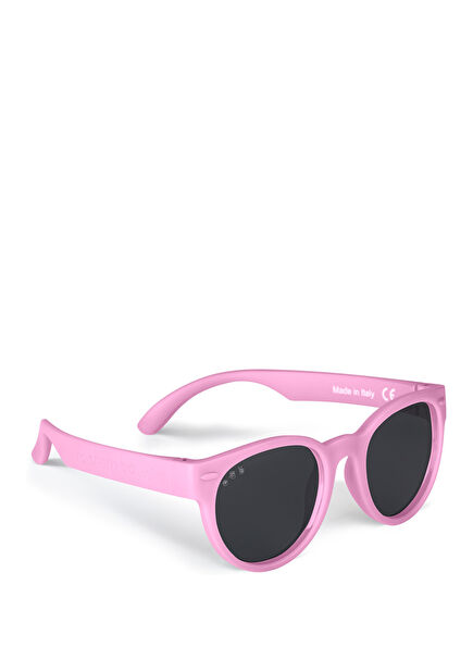 Round Model Popple Pink Mirrored Children's Sunglasses
