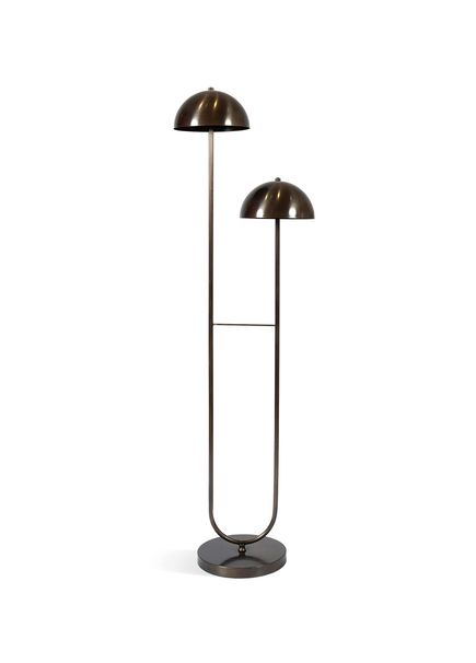 Scultura Siyah Eskitme Metal Lambader