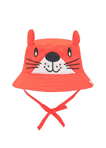 Animal Pattern Red Baby Boy Hat
