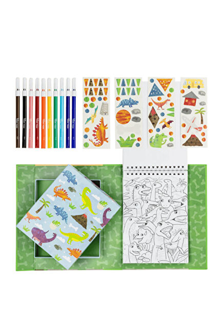 Dinosaur Detailed Coloring Set