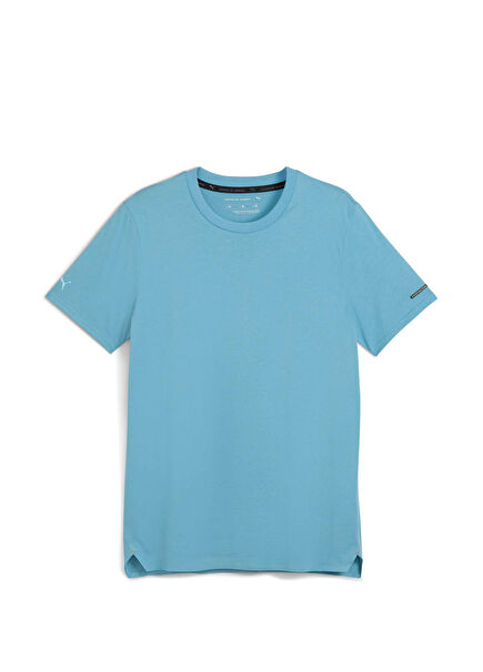 Porsche Design Essential Cloudy Skies Blue Kısa Kollu Erkek T-Shirt