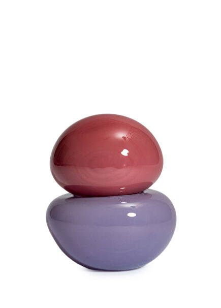 Bonbonniere Multicolored Glass Object