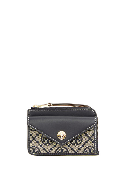 Navy Blue Grey Women's Card Holder