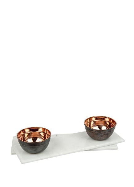Ramita Marble Patterned Serving Set 30 cm
