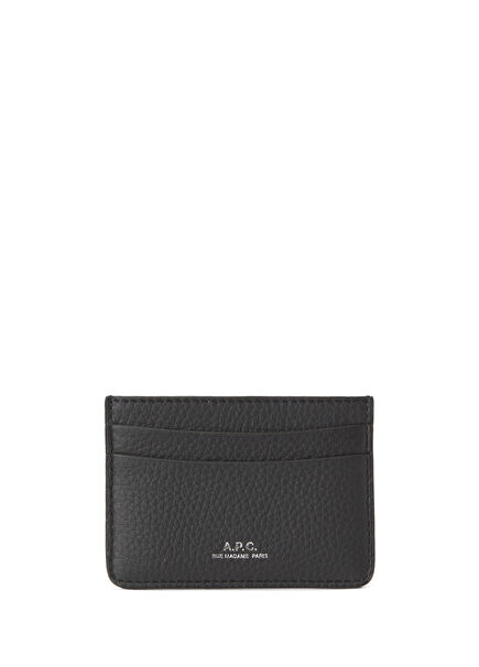 Siyah Erkek Deri Kartlık