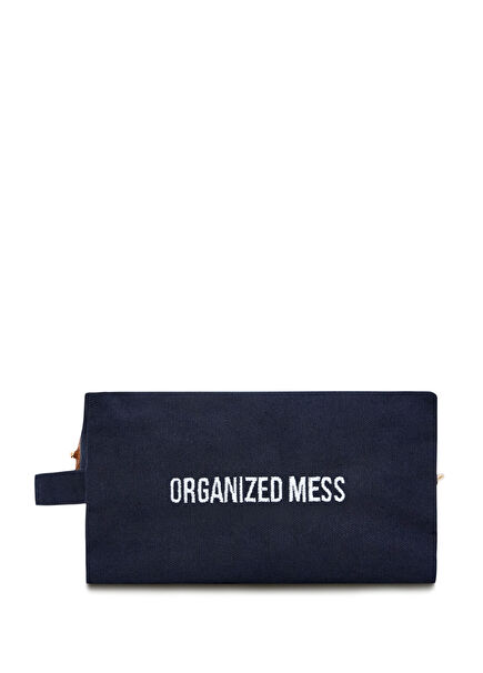 Organized Mess Large Navy Blue Organizer Travel Bag