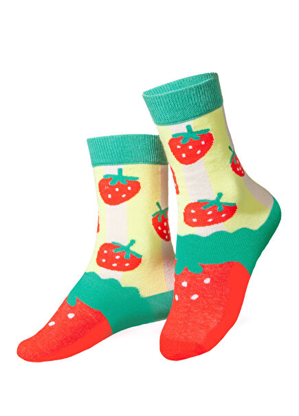 Berry Bites Colorful Girls' Socks