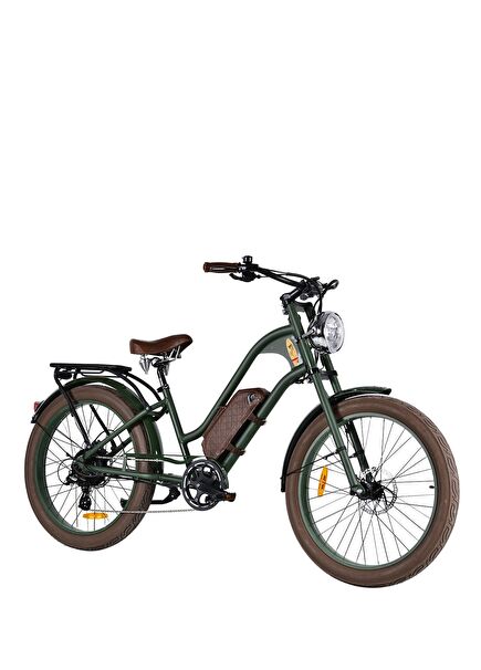 Vintage Vacay Yeşil 350 Watt Bisiklet