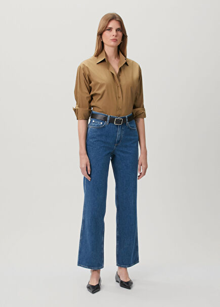 Shea Straight Mavi Jean Pantolon