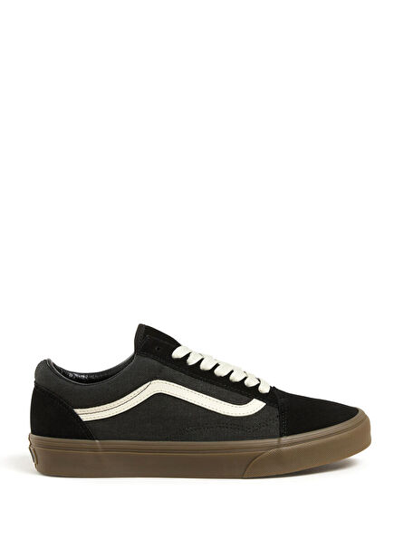 Old Skool Black Men's Leather Sneakers