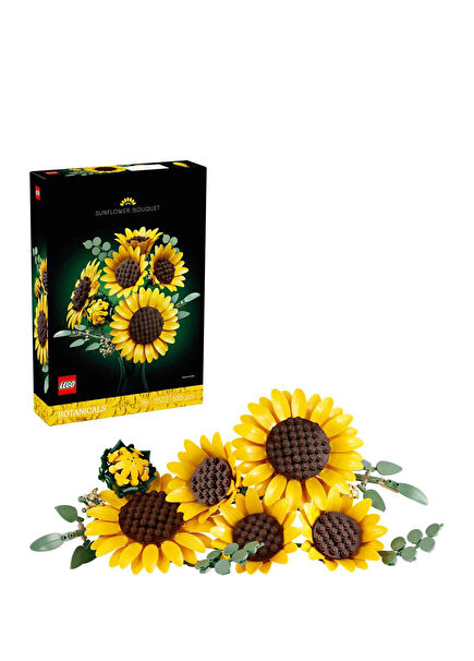 Botanicals Ayçiçeği Buketi 686 Parça 18+ Yaş Dekoratif Yapı Oyuncağı 11502