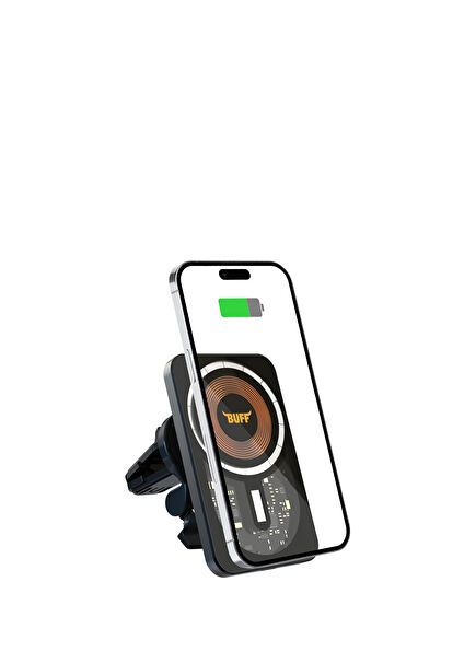 BL38 15W MagSafe Compatible Car Wireless Charger