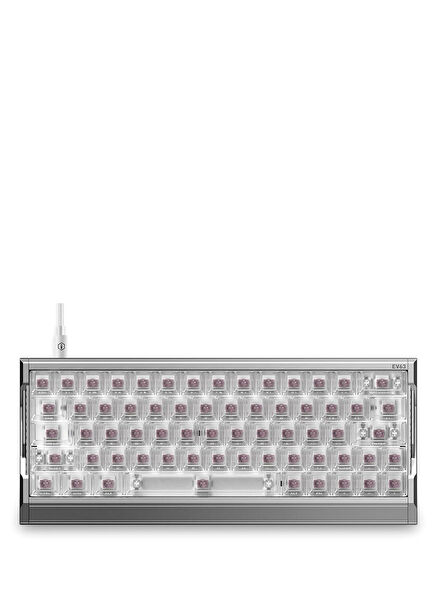 EV63 Silver Blade RS 60% Magnetic X Pro Magnetic Switch 8K Hz Hall Effect Hotswap RGB English Mechanical Gaming Keyboard