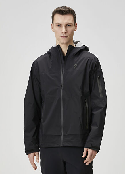 Trek Black Hooded Jacket