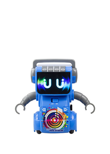 Robo Remix Blue 3-Function Interactive Dance and DJ Robot