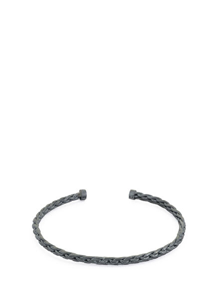 Mesh Bangle in Oxide