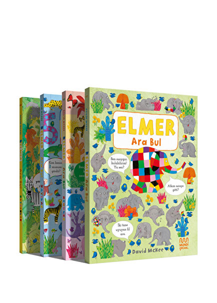 Elmer Ara Bul Serisi 4'lü Kitap Seti