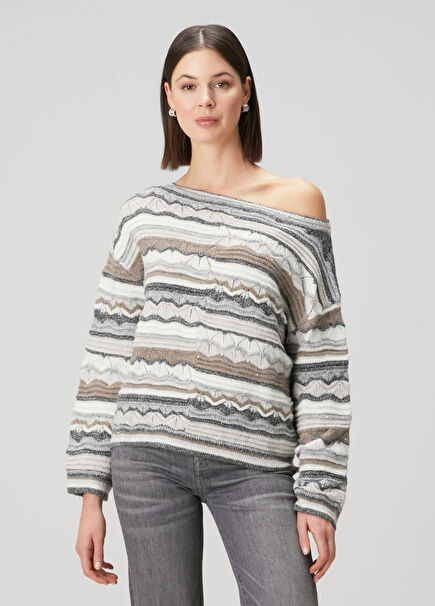 Sequined Glitter Detailed Sweater