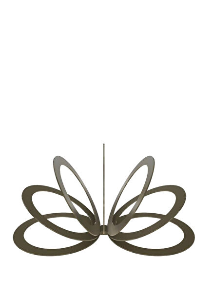 Fan Aged Brass Lacquered Metal Glass Magazine Rack