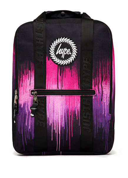 Purple Pink Patterned Unisex Kids Backpack