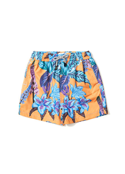 Life Orange Boys Swimwear