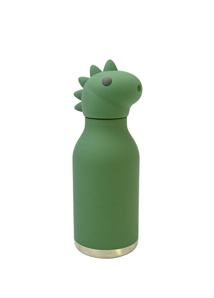 Bestie Dinosaur Bottle Yeşil Unisex Çocuk Termos 460 ml