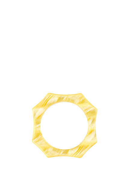Accessories Yellow Napkin Ring