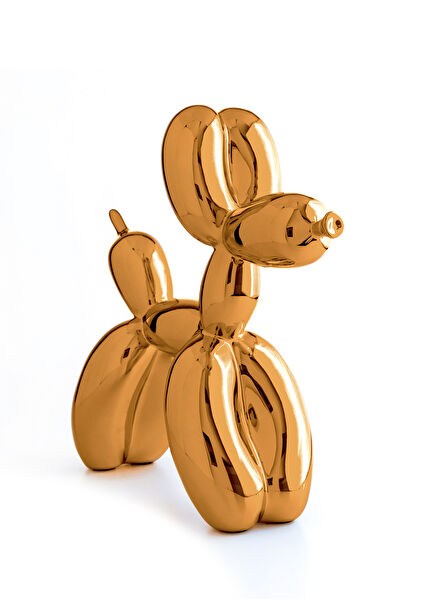 Jeff Koons Balloon Dog Turuncu Heykel